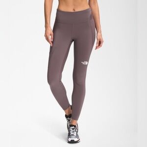 NWT The North Face Winter Warm Tight Graphite Purple FlashDry High Rise Size M